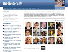 Tablet Screenshot of mediaparents.co.uk